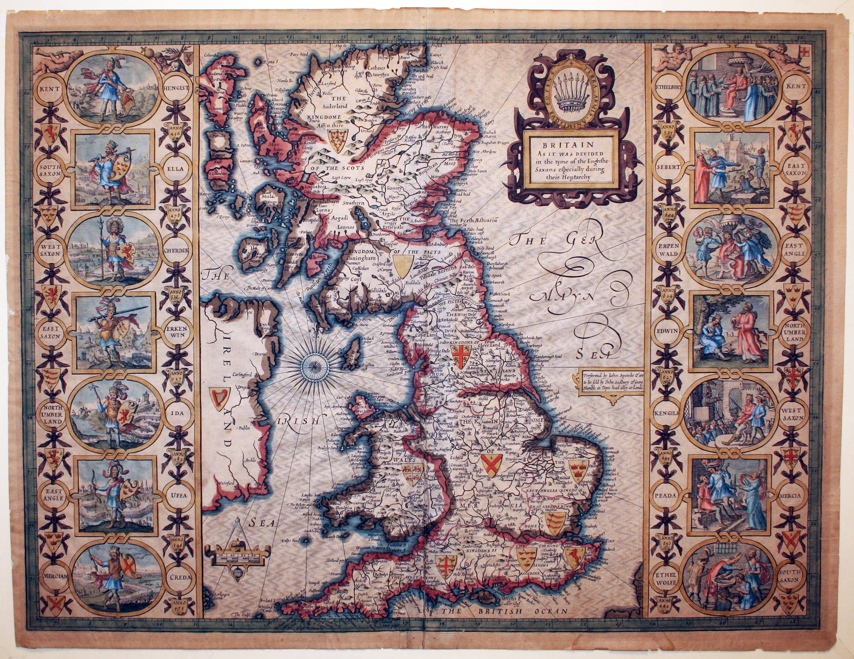 The Heptarchy - Saxon Kingdoms of England