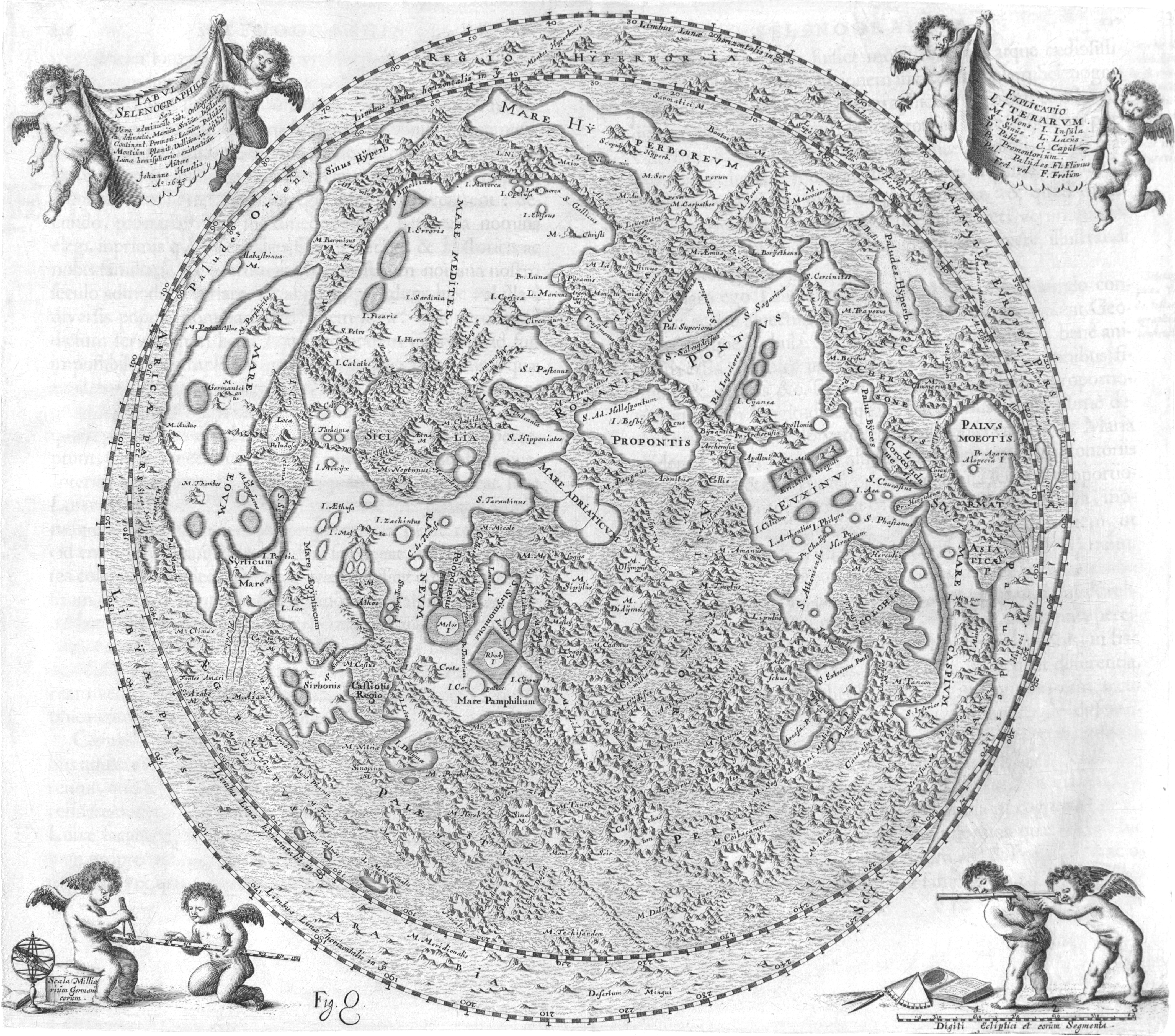 Selenographia - Lunar Map