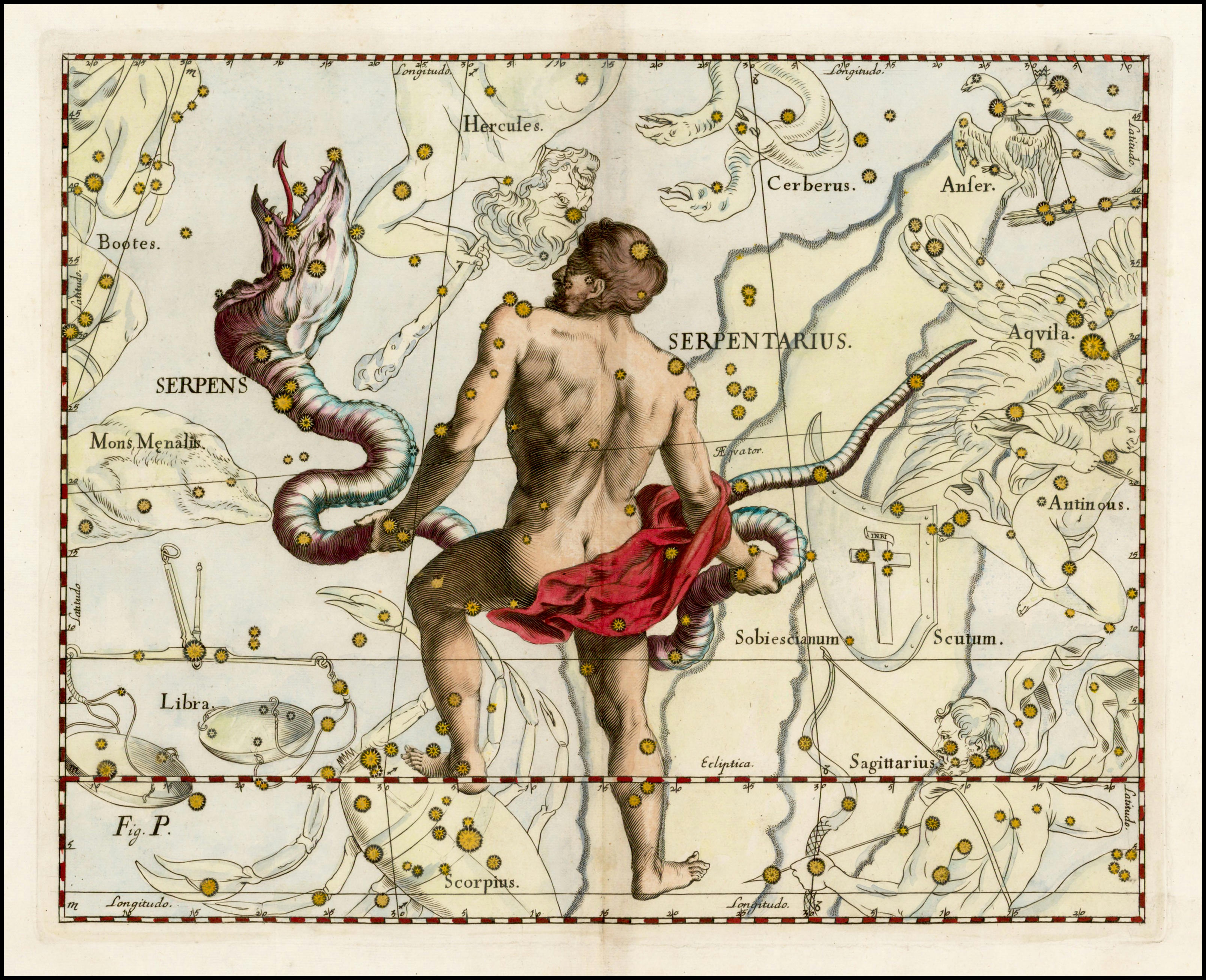 Serpens and Ophiuchus - The Serpent and Serpent Bearer