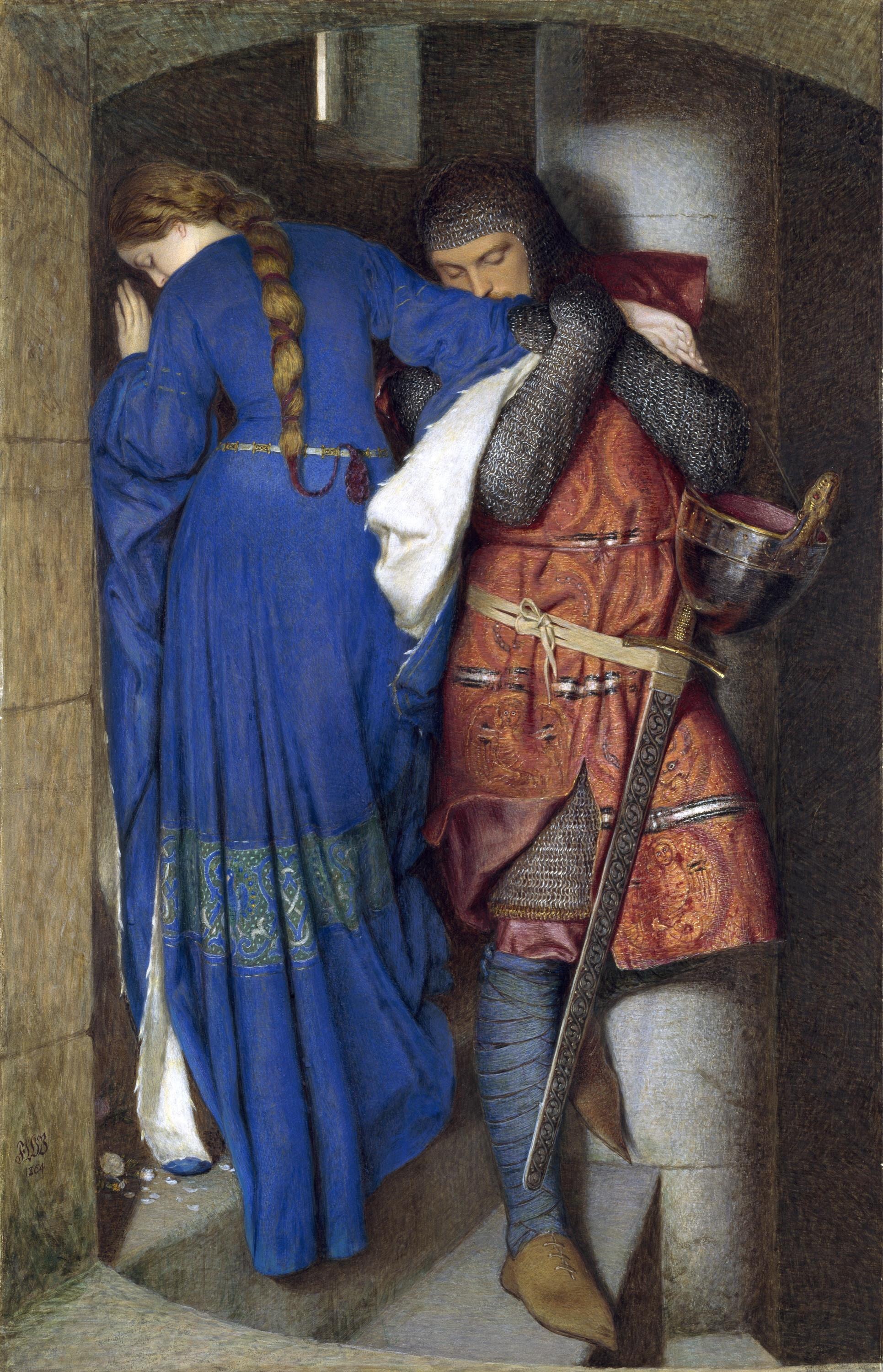 Hellelil and Hildebrand, The Meeting on the Turret Stairs