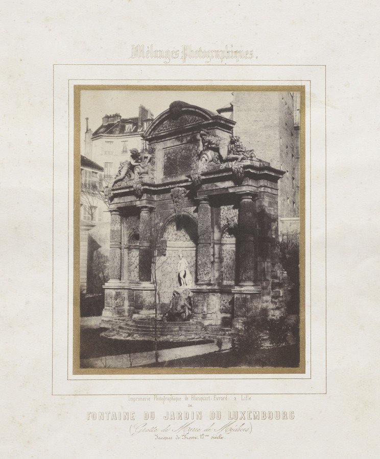 Fontaine du Jardin du Luxembourg (grotte de Marie de Médécis)